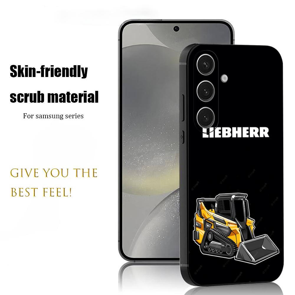 Samsung Galaxy S24 - 로고 L-liebherr 굴삭기 휴대폰 케이스 삼성
