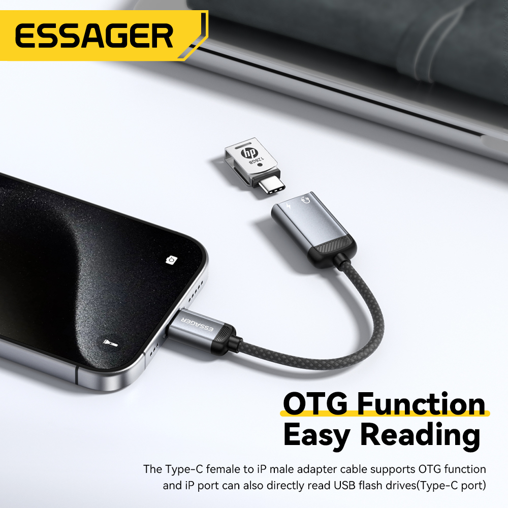 Essager Type-C 오디오 어댑터 케이블 Typ - Wired Earphone Lightning 리뷰 및 가격