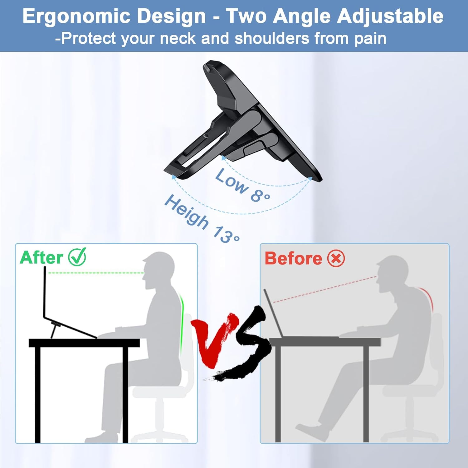 2PCS 휴대용 접이식 노트북 스탠드 조절 가능한 노트 - Cooling Stand Tablet 리뷰 및 가격
