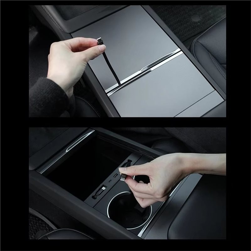 USB 허브 타입-C 고속 충전 허브 - 테슬라 모델  - Usb Hub Type C 리뷰 및 가격