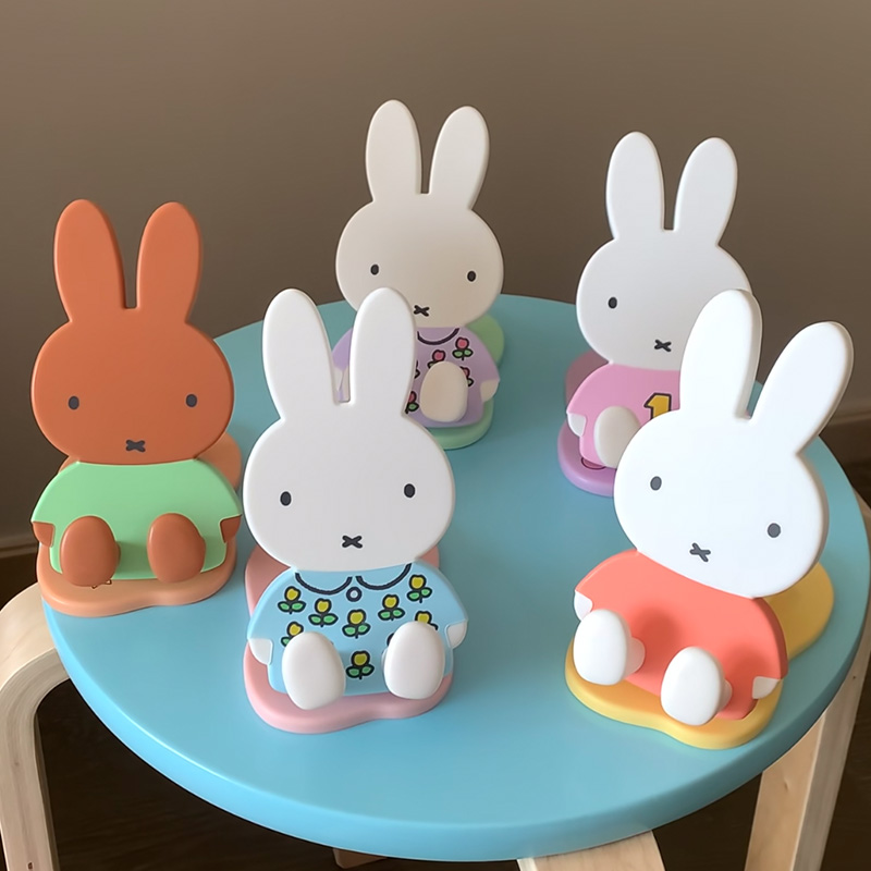 귀여운 미피 캐릭터가 그려진 접이식 휴대폰 거치대, 높 - Tablet Cute Accessories 리뷰 및 가격