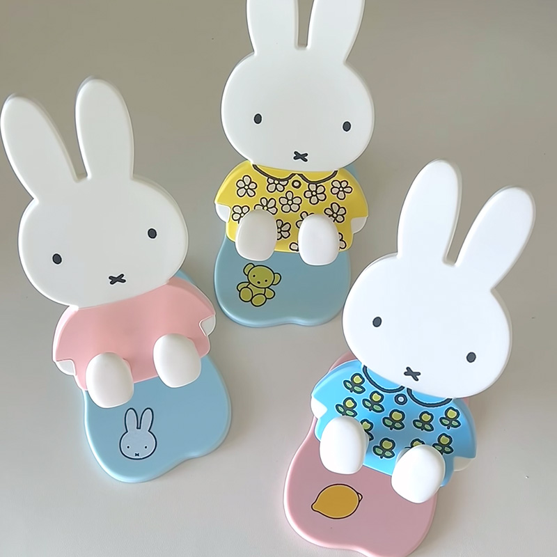 귀여운 미피 캐릭터가 그려진 접이식 휴대폰 거치대, 높 - Tablet Cute Accessories 리뷰 및 가격