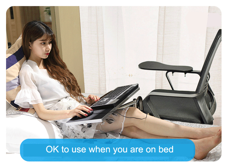 Hyvarwey 풀 모션 다기능 활 의자 클램핑 키보드 - Tablet Lap Desk 리뷰 및 가격