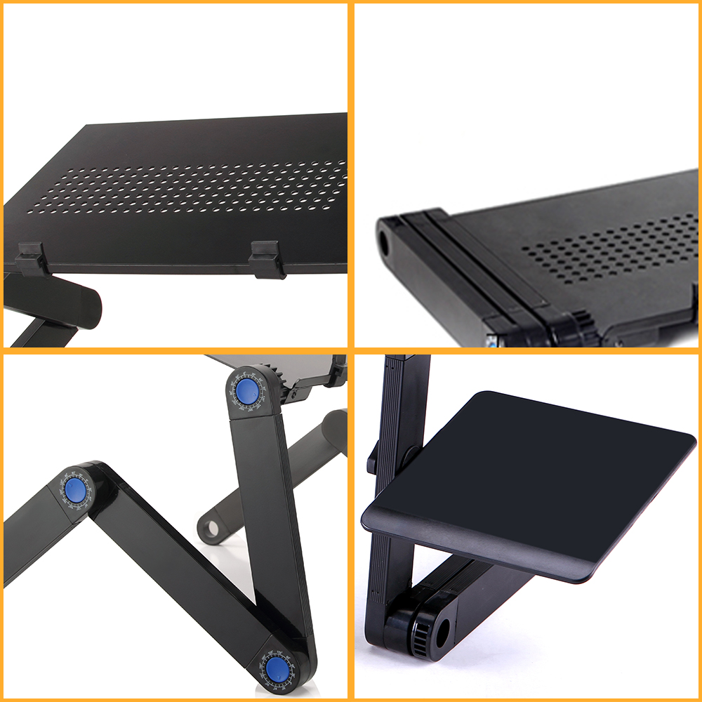 조정 가능한 노트북 책상 스탠드 휴대용 알루미늄 인체  - Tablet Lap Desk 리뷰 및 가격