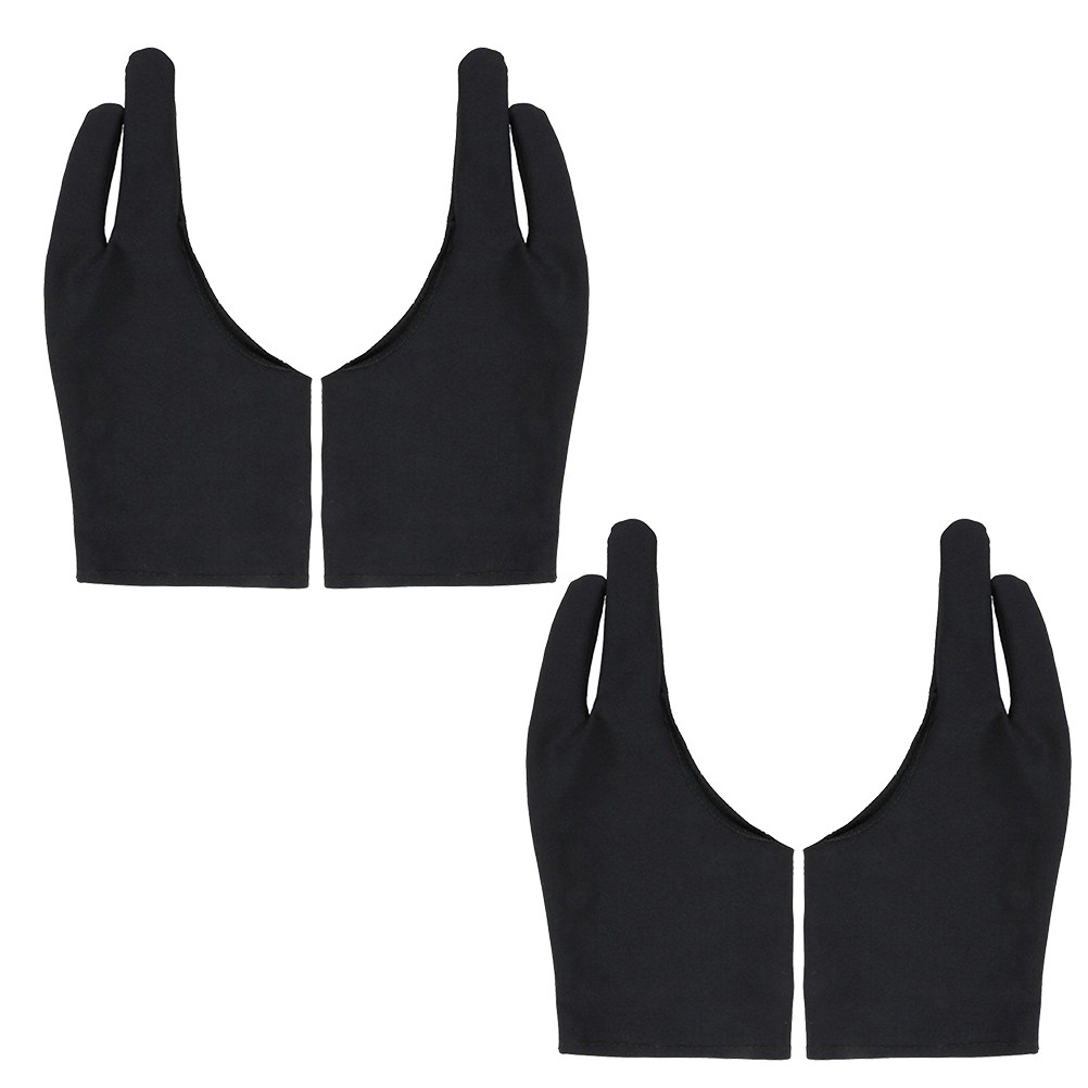 4Pcs 두 손가락 아티스트 장갑 태블릿 스케치용 스판 - Drawing Glove Artist 리뷰 및 가격